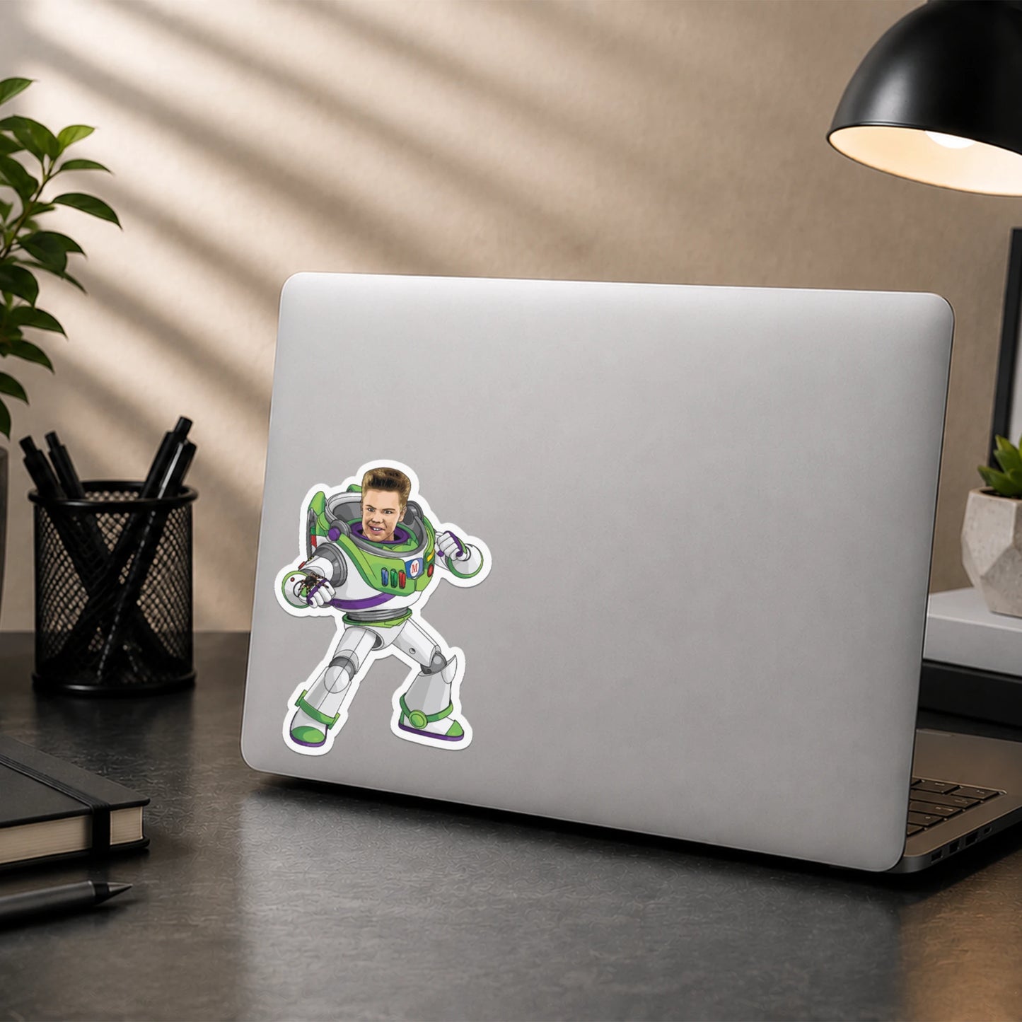 Buzz Lightyear Home Alone Sticker