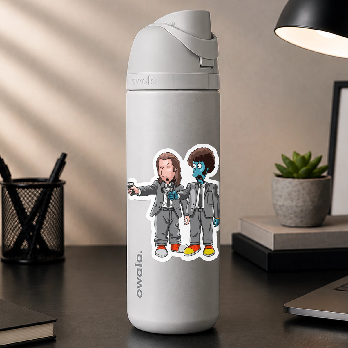 Doug & Skeeter Pulp Fiction Sticker