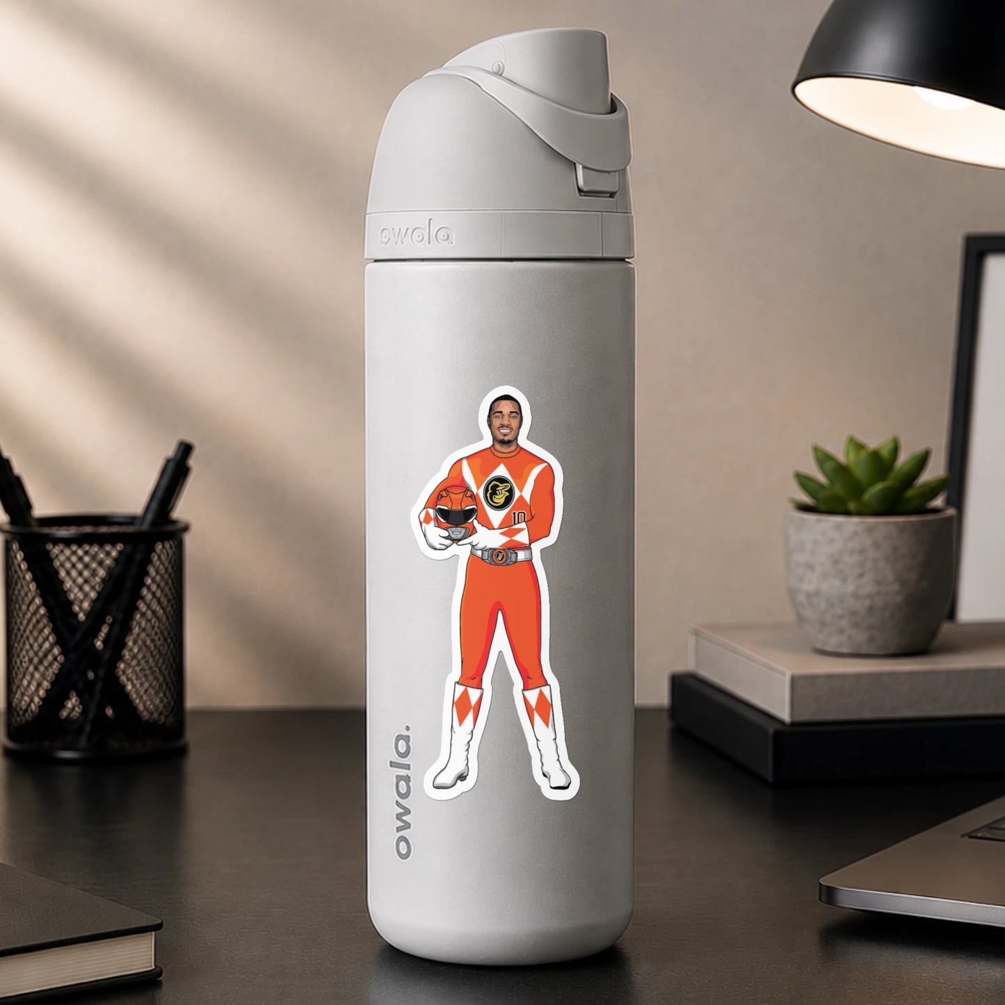 Adam Jones Orange Ranger Sticker