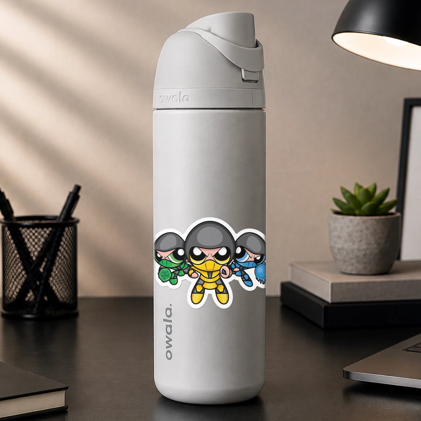 Powerpuff Girls Mortal Kombat Sticker