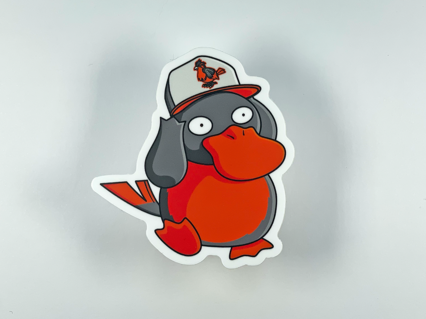 Psyduck Orioles Sticker