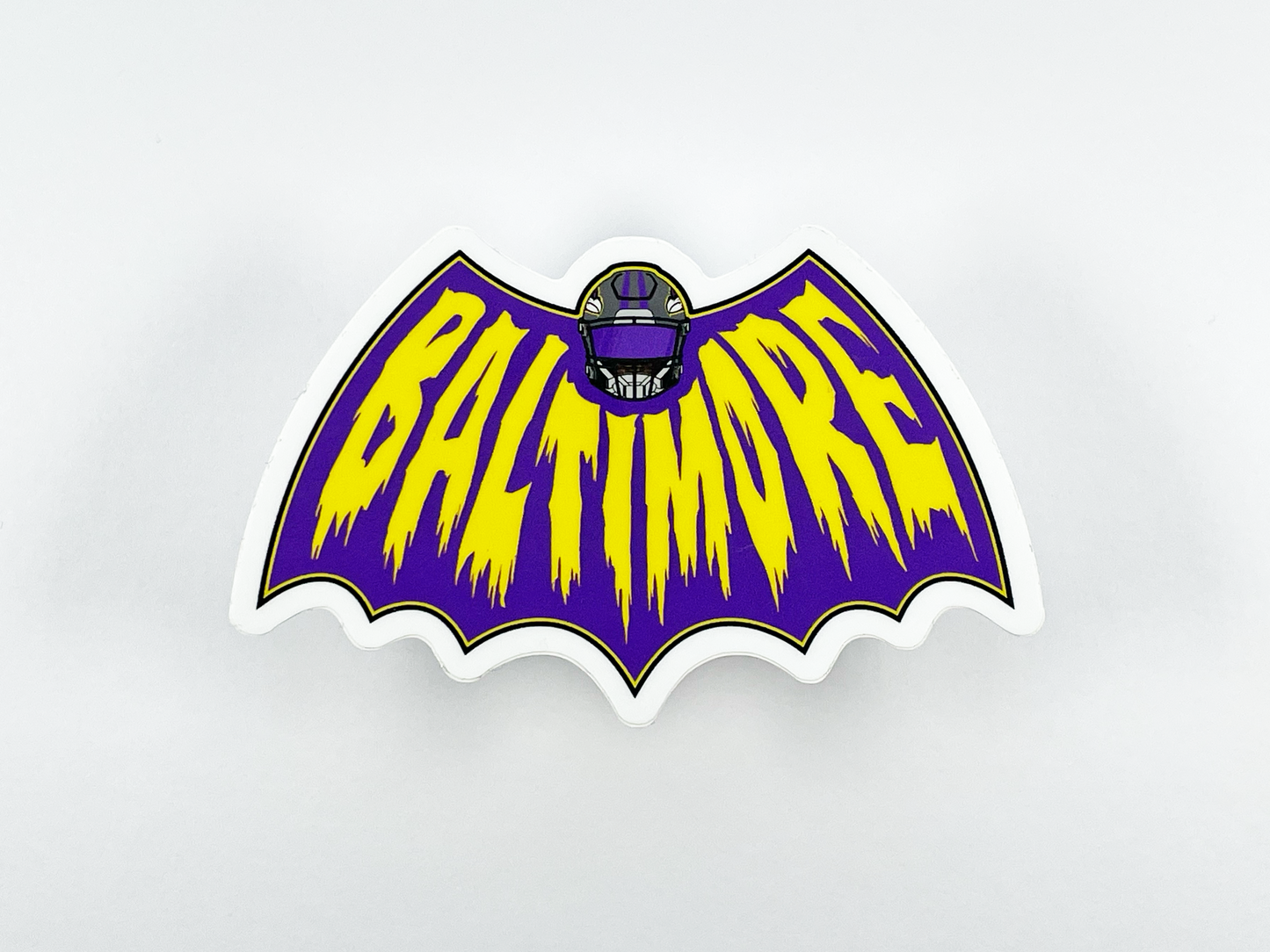Baltimore Batman Ravens Sticker