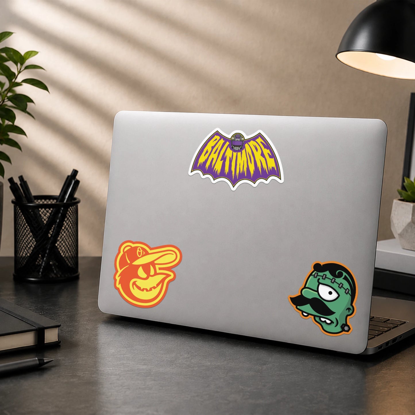 Baltimore Halloween Sticker Pack | 3 Waterproof Vinyl Stickers
