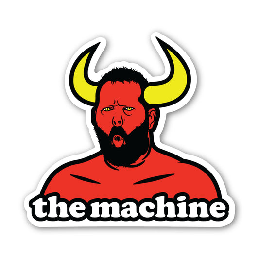 Bert Kreischer Toy Machine Sticker