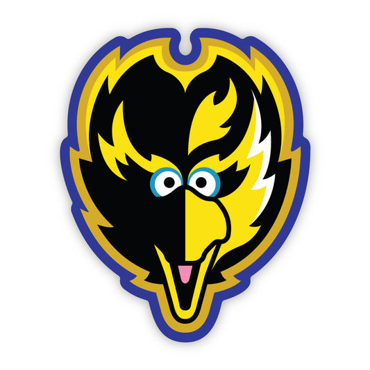 Big Bird Ravens Sticker