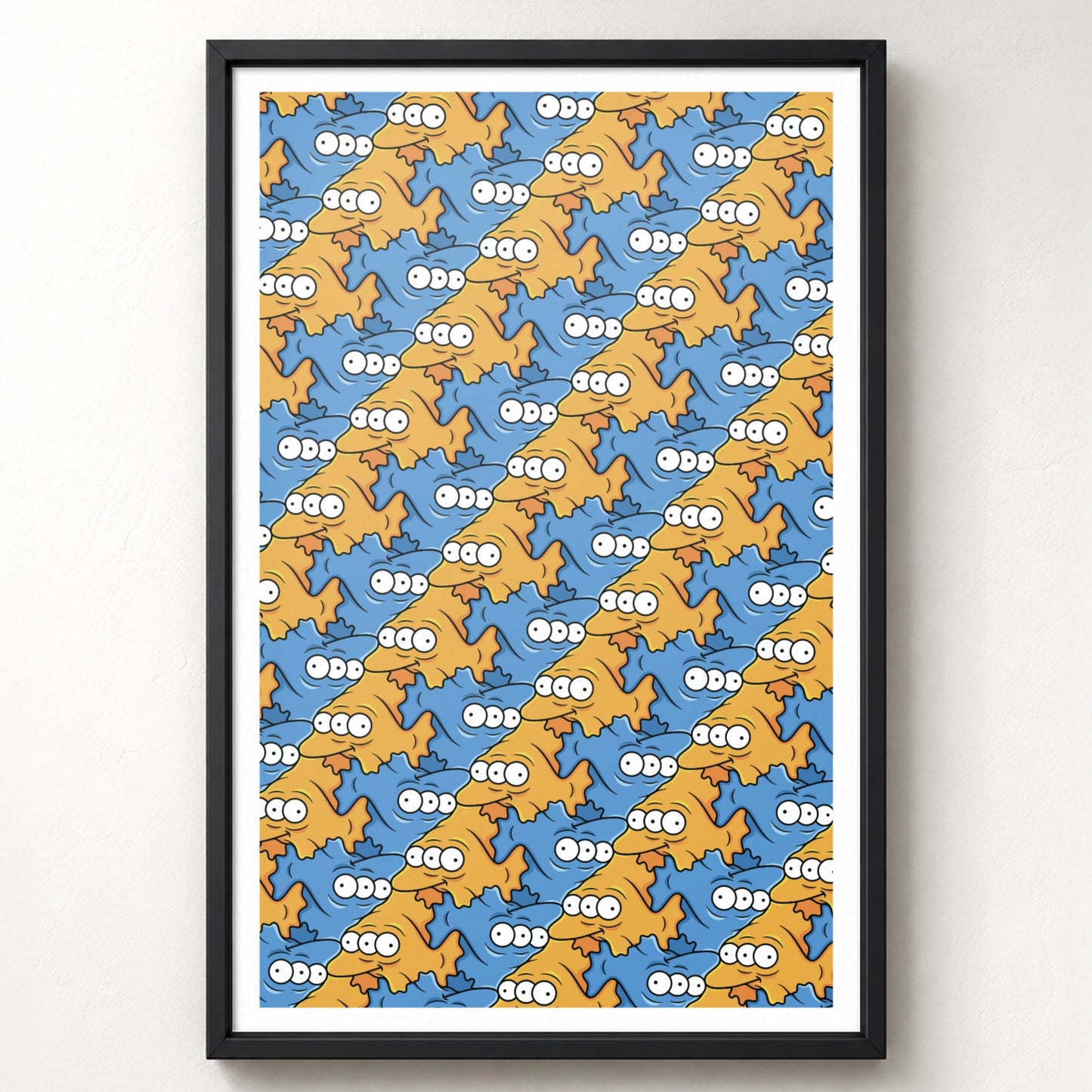 Blinky Tessellation Poster Print