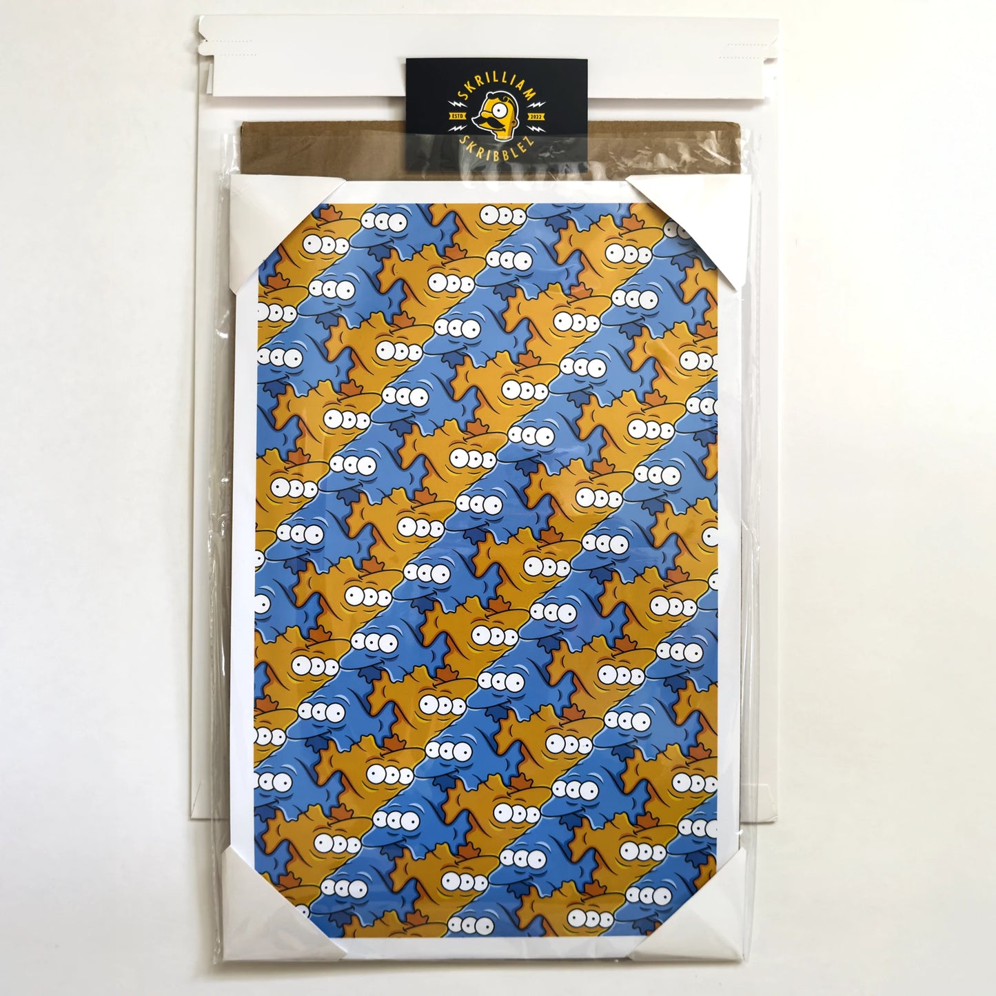 Blinky Tessellation Poster Print