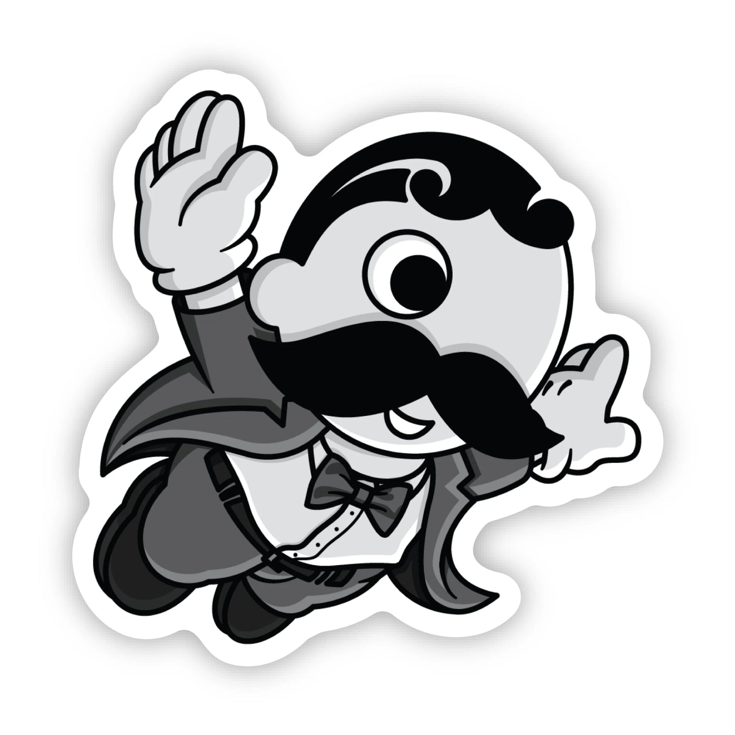 Natty Boh Mario Sticker