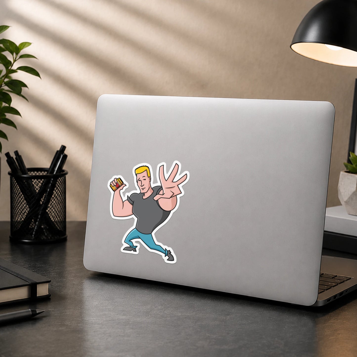Johnny Boomhauer Sticker