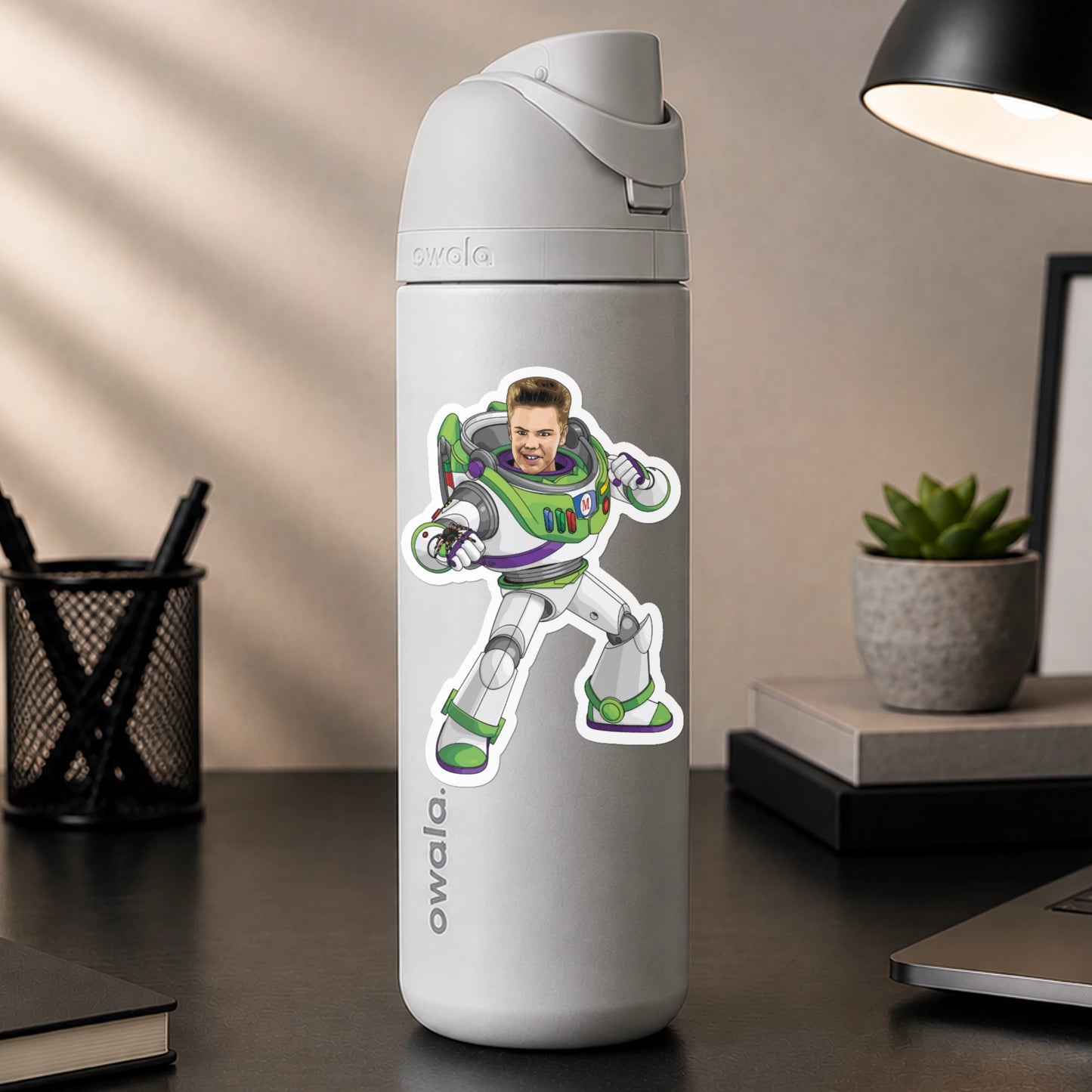 Buzz Lightyear Home Alone Sticker