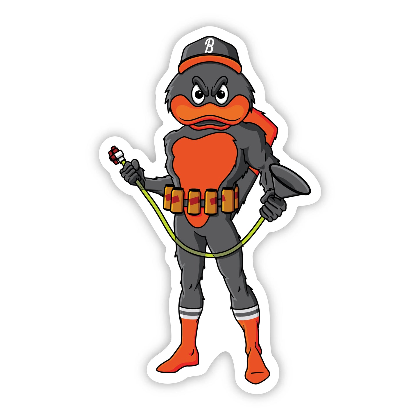 Angry Bird Orioles Sticker