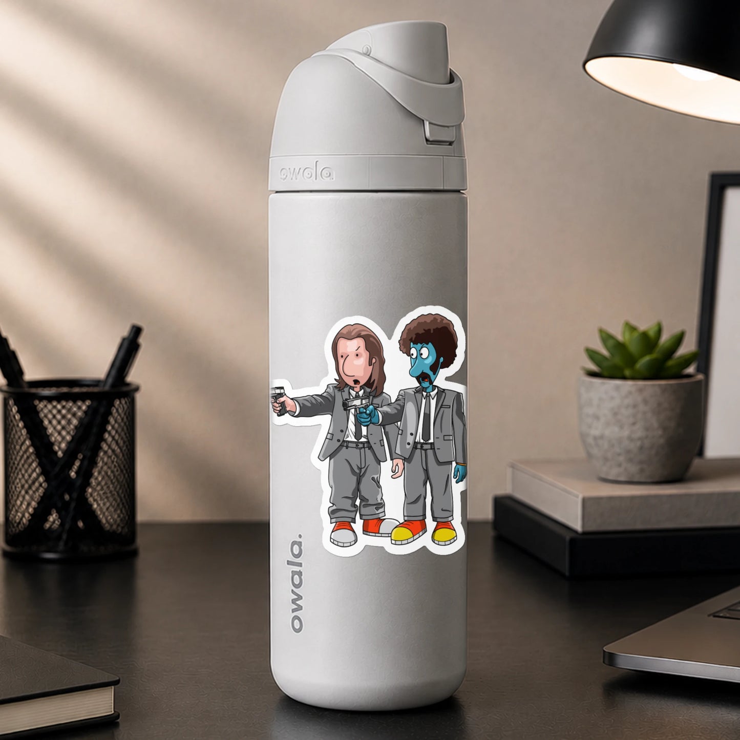Doug & Skeeter Pulp Fiction Sticker