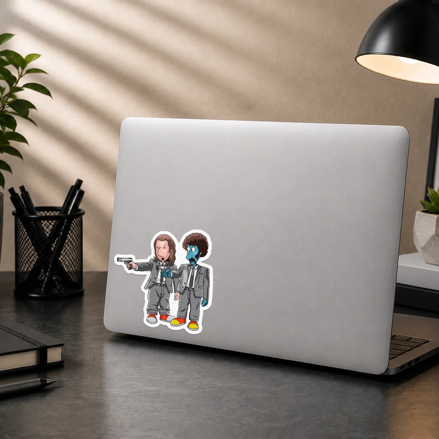 Doug & Skeeter Pulp Fiction Sticker