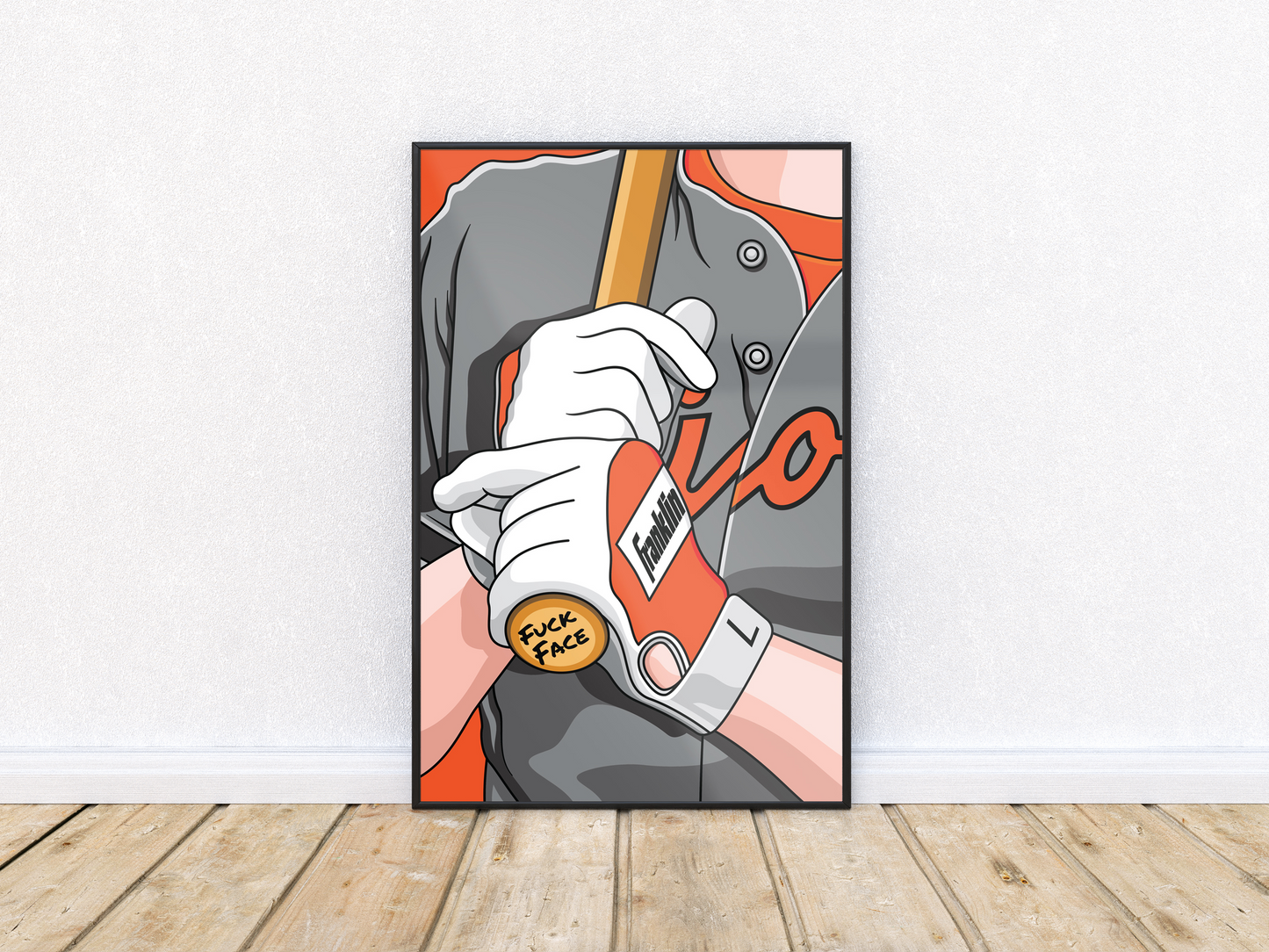 Orioles Bill Ripken Fuck Face Error Card Print (11x17)