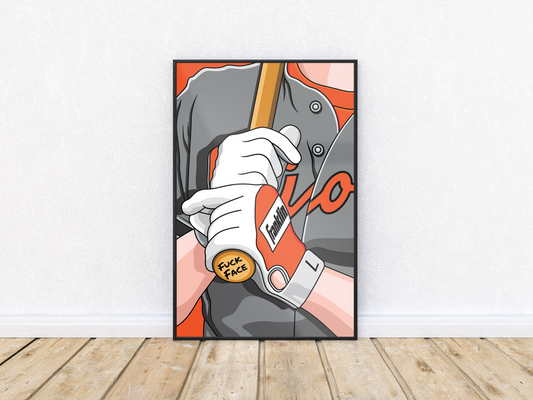 Orioles Bill Ripken Fuck Face Error Card Print (11x17)