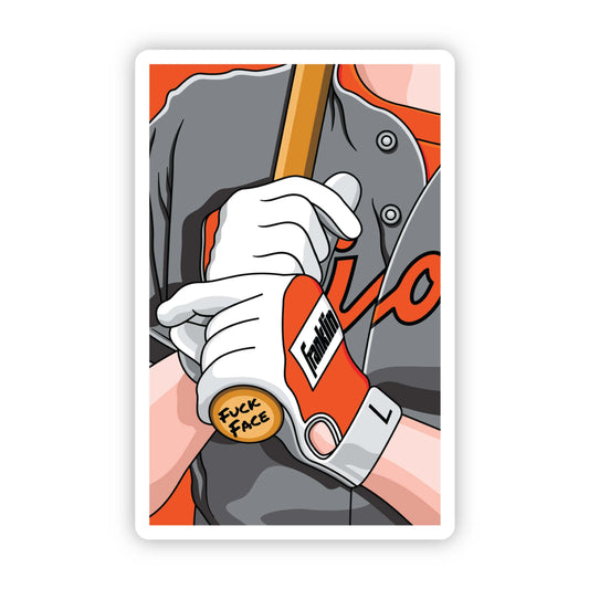 Bill Ripken FF Error Orioles Sticker