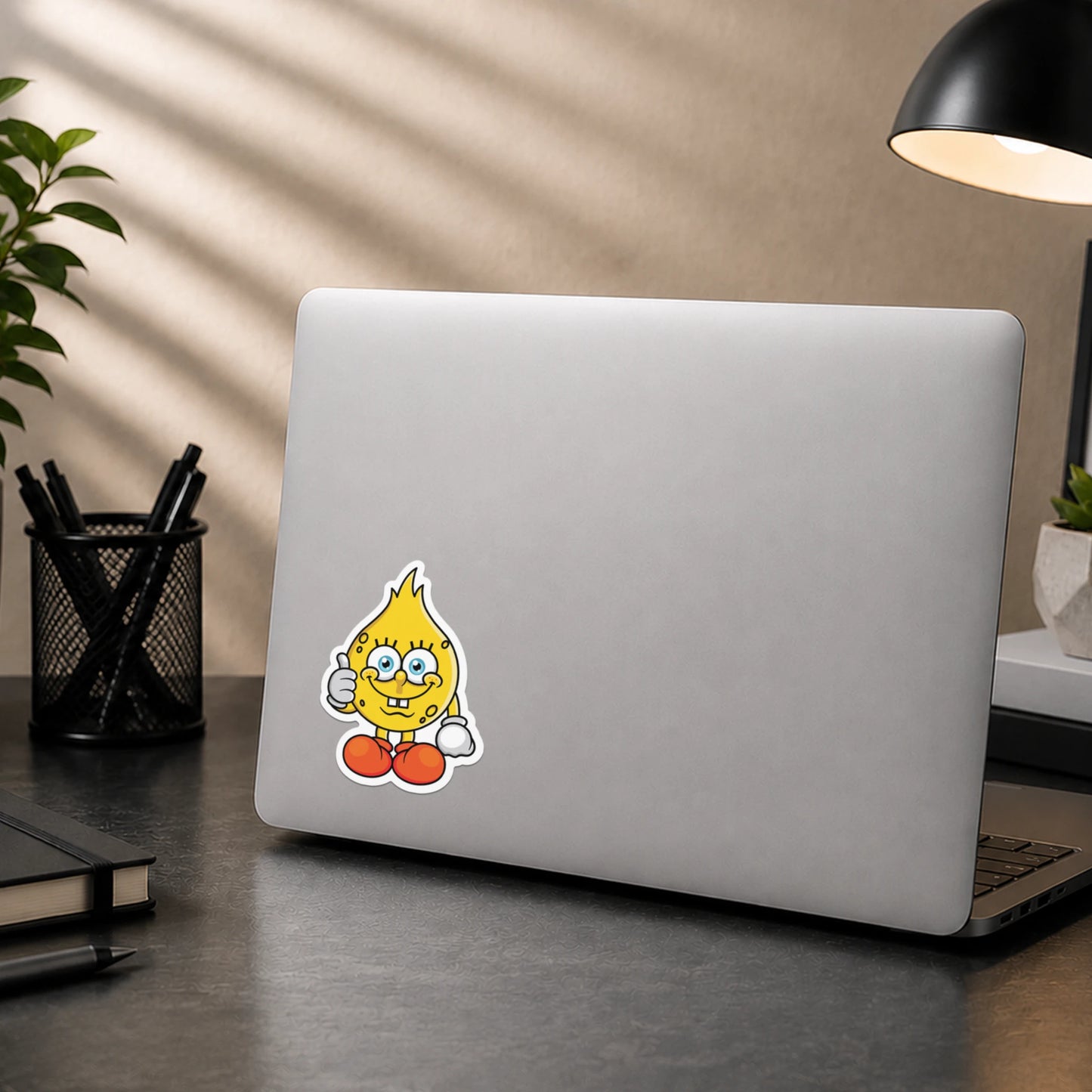 SpongeBob Flameboy World Industries Sticker