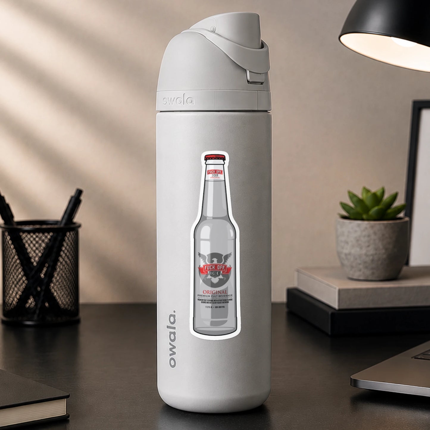 F*ck ICE Smirnoff Parody Sticker