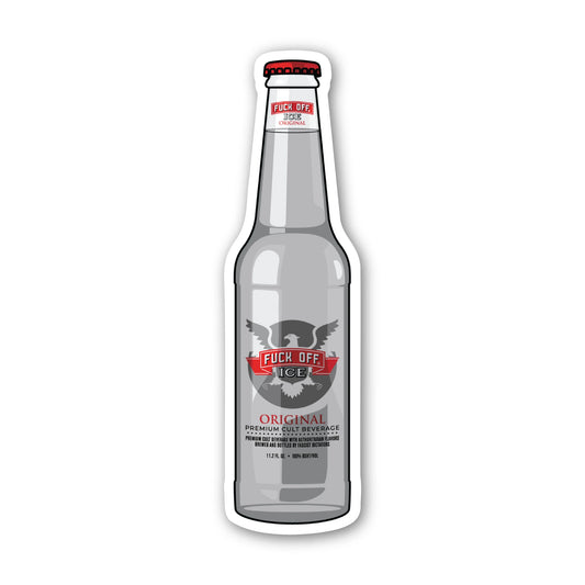 F*ck ICE Smirnoff Parody Sticker