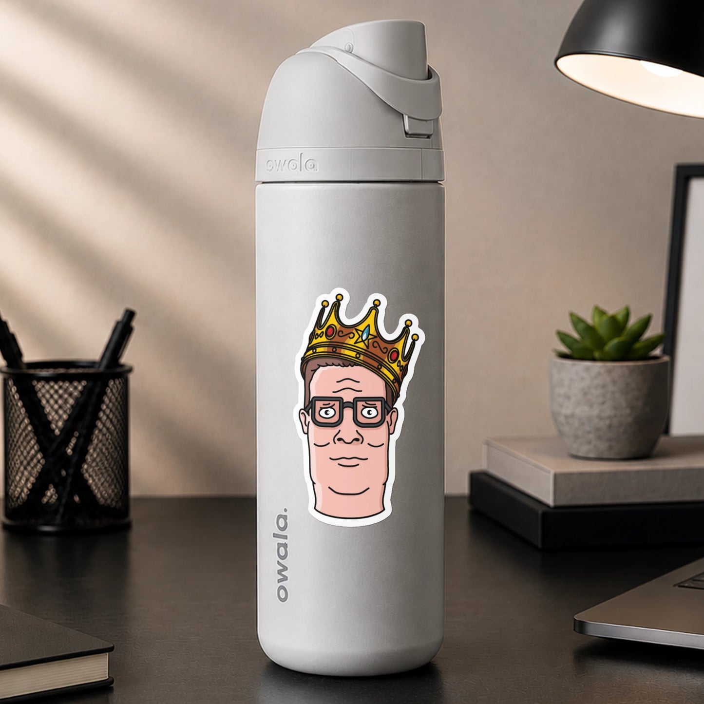 Hank Hill Biggie Smalls Sticker