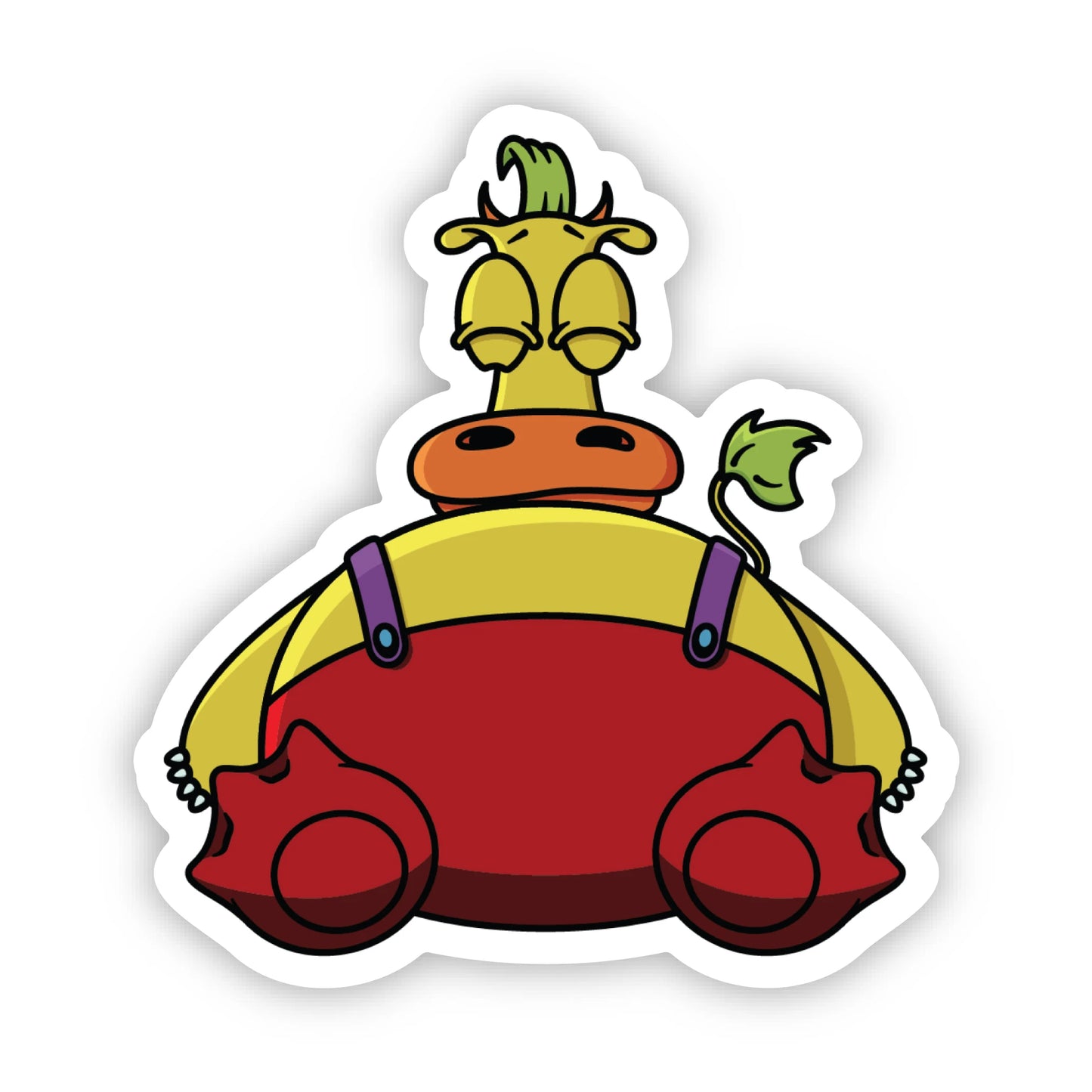 Heffer Snorlax Sticker