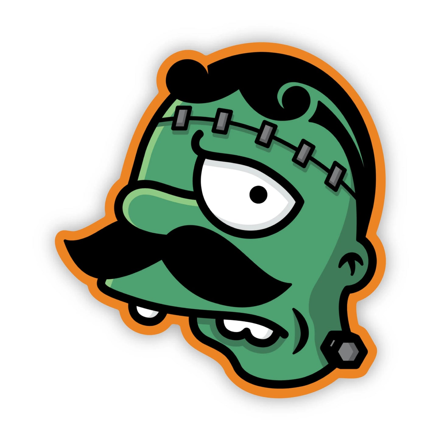 Natty Boh Halloween Sticker