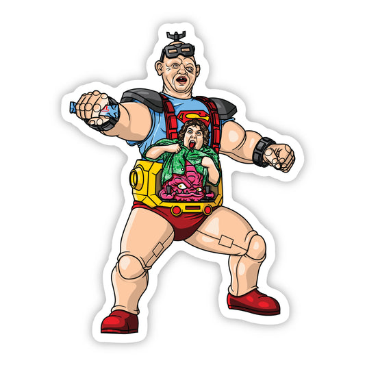 Sloth & Chunk Krang Sticker
