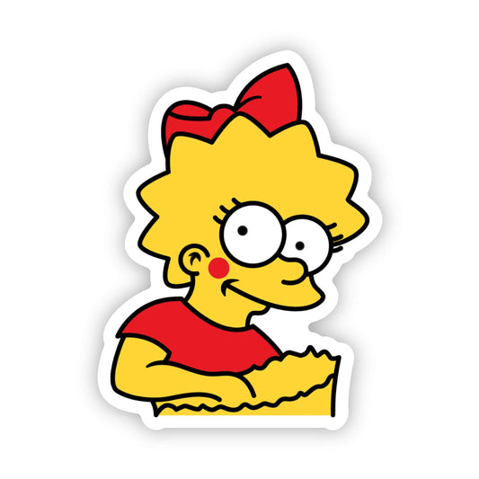 Lisa Simpson Utz Girl Sticker