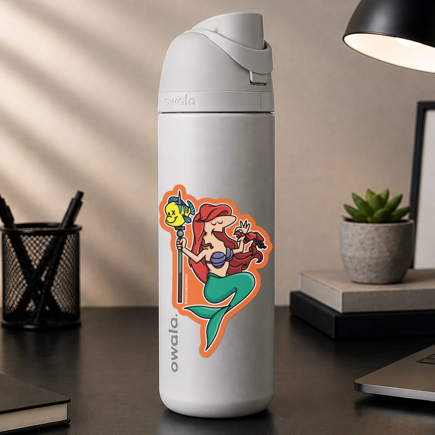 Little Mermaid Little Caesars Sticker