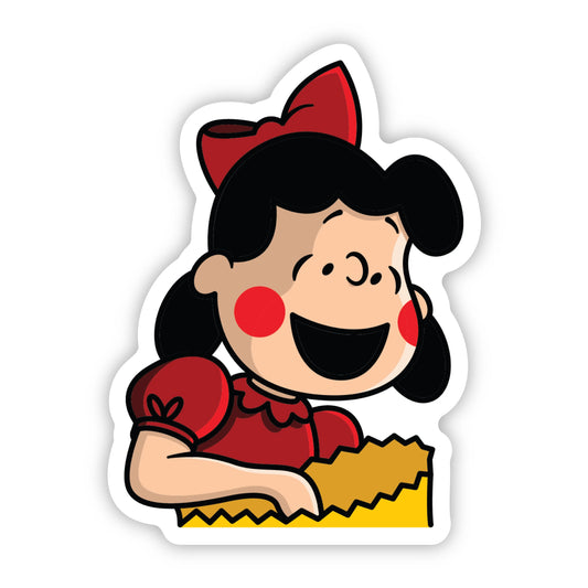 Lucy Utz Girl Sticker