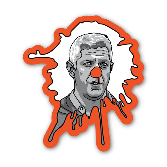 Mike Elias Bird Poo Orioles Sticker