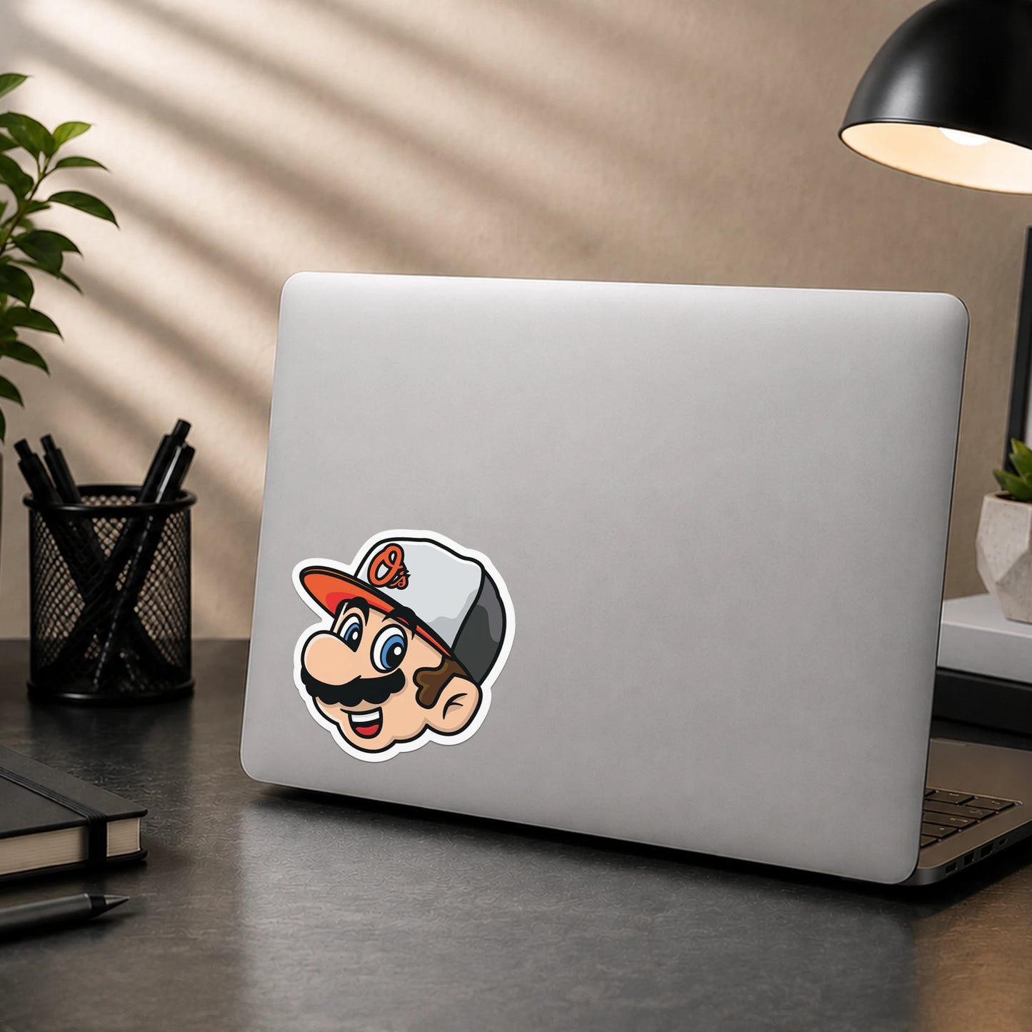 Baltimore Baseball Mario Sticker