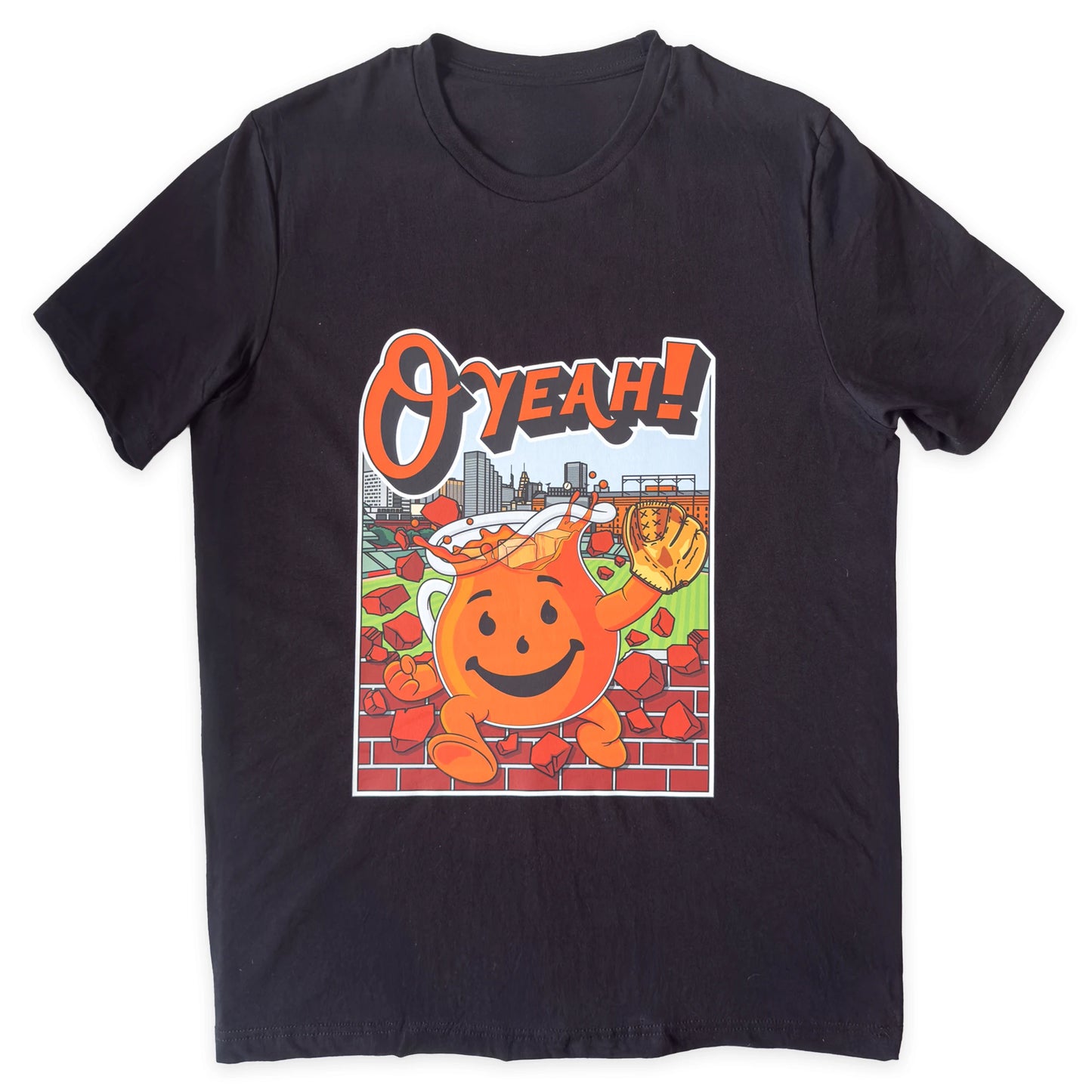 O YEAH! Baltimore Baseball Kool-Aid Parody Shirt | Funny Orioles Fan Graphic Tee