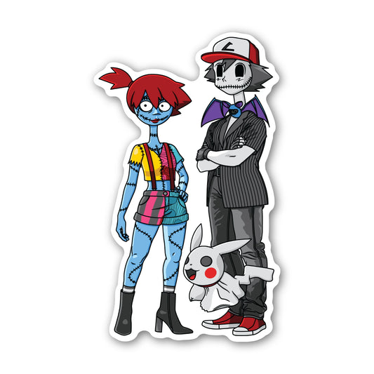 Pokémon Nightmare Before Christmas Sticker