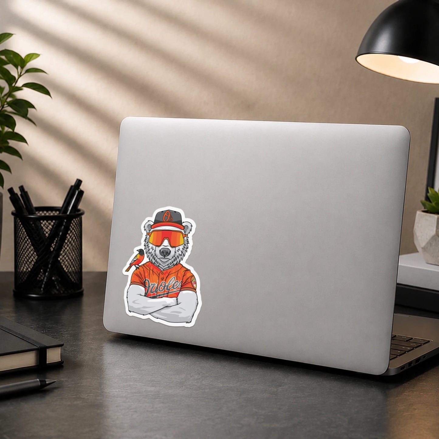 Pete Alonso Polar Bear Orioles Sticker