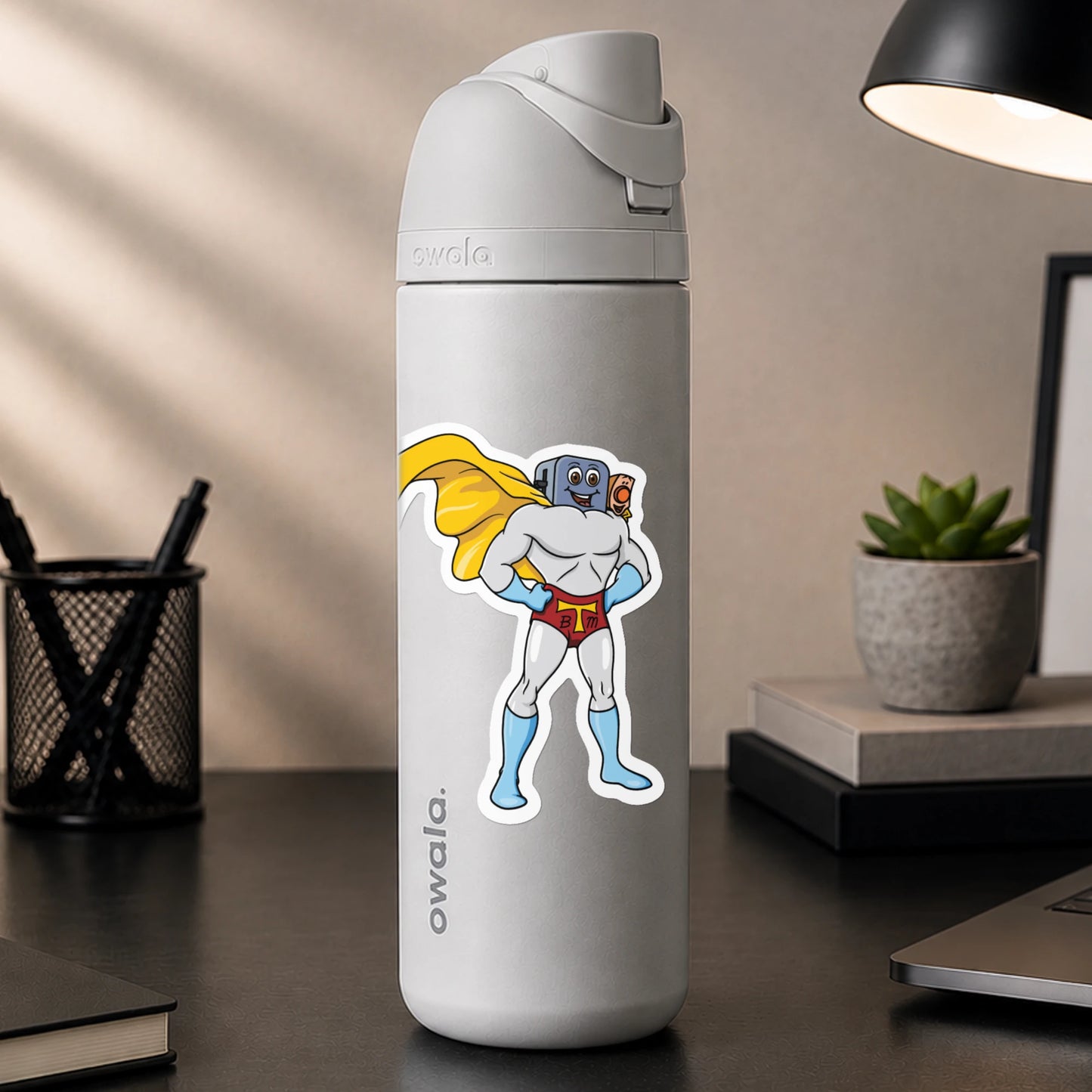Brave Little Toaster Powdered Toast Man Sticker
