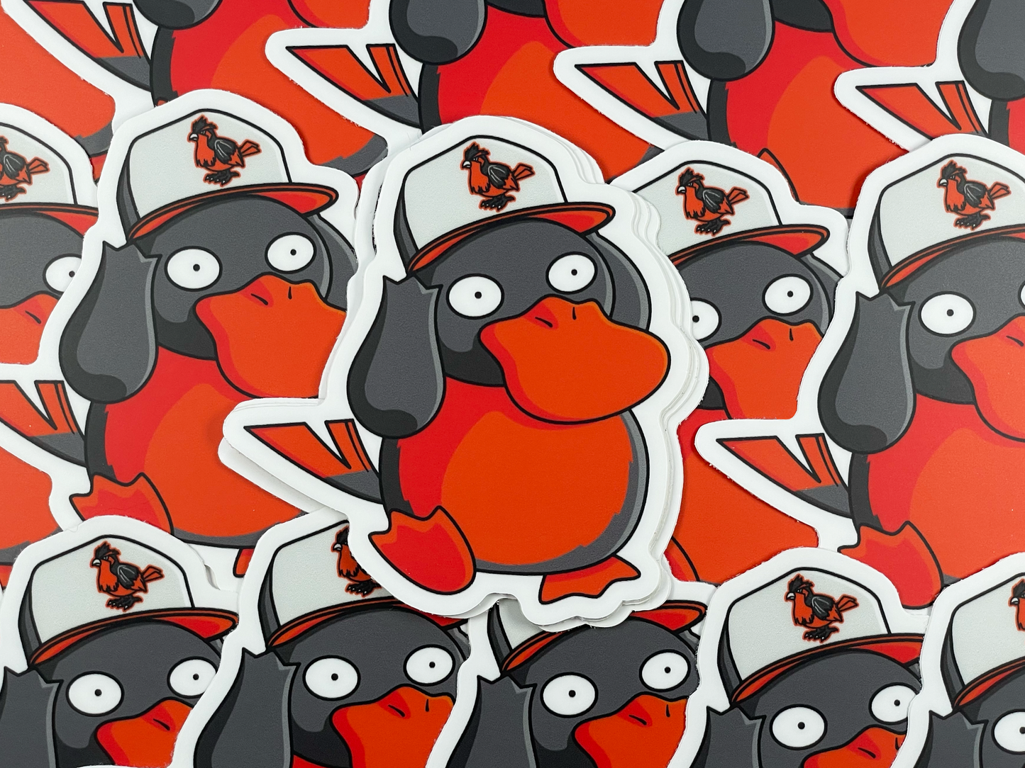 Psyduck Orioles Sticker