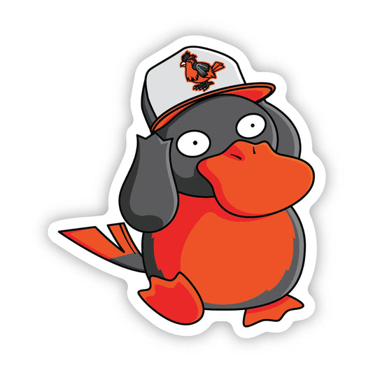 Psyduck Orioles Sticker