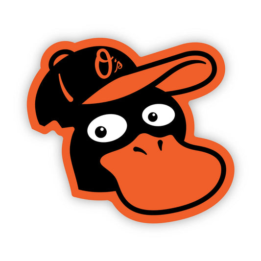 Orioles Psyduck Logo Sticker