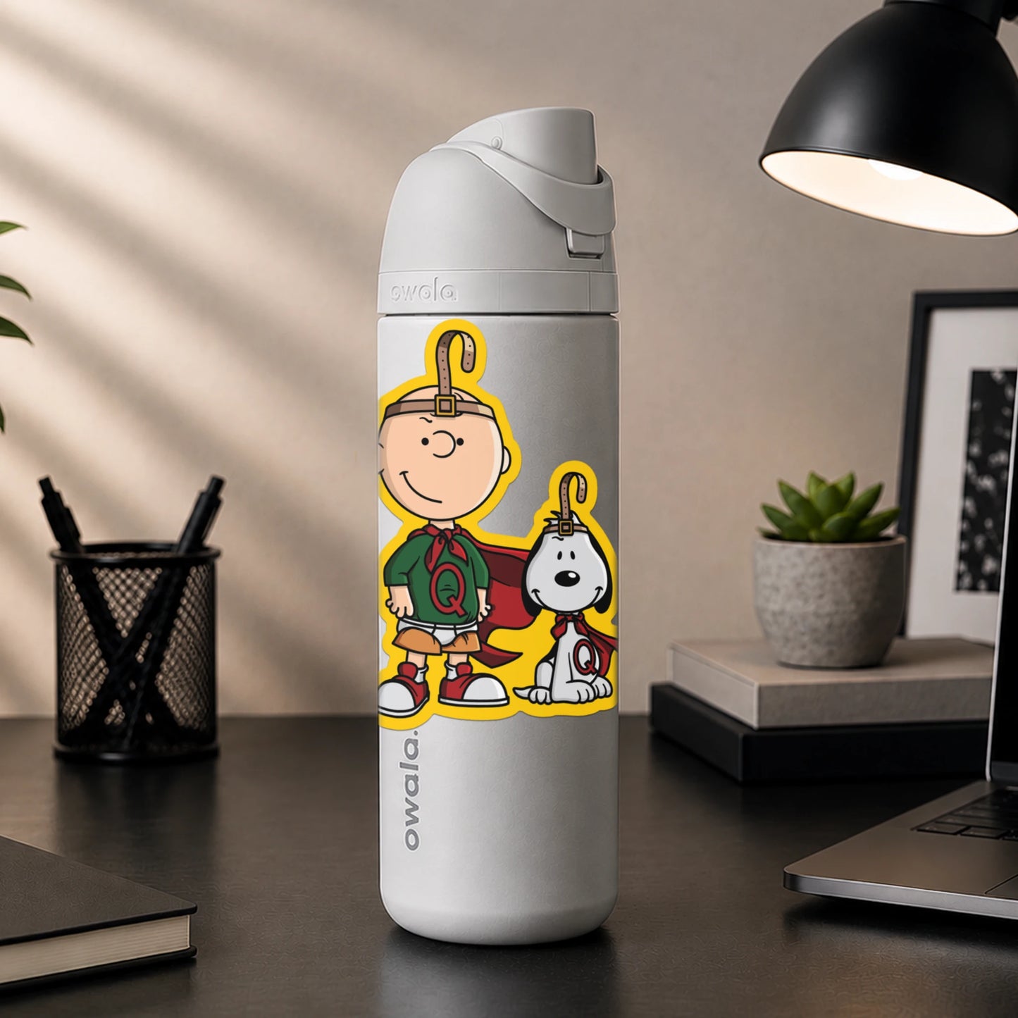 Quailman Peanuts Sticker