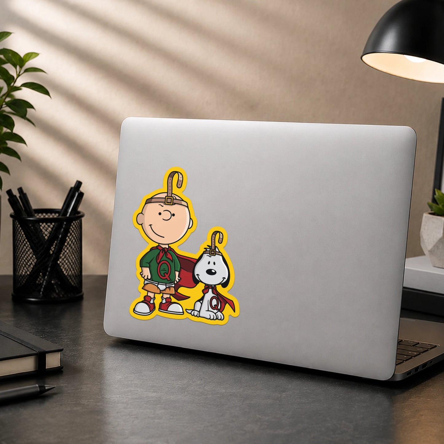 Quailman Peanuts Sticker