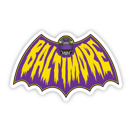 Baltimore Batman Ravens Sticker