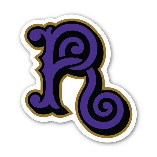 Ravens City Connect R Sticker