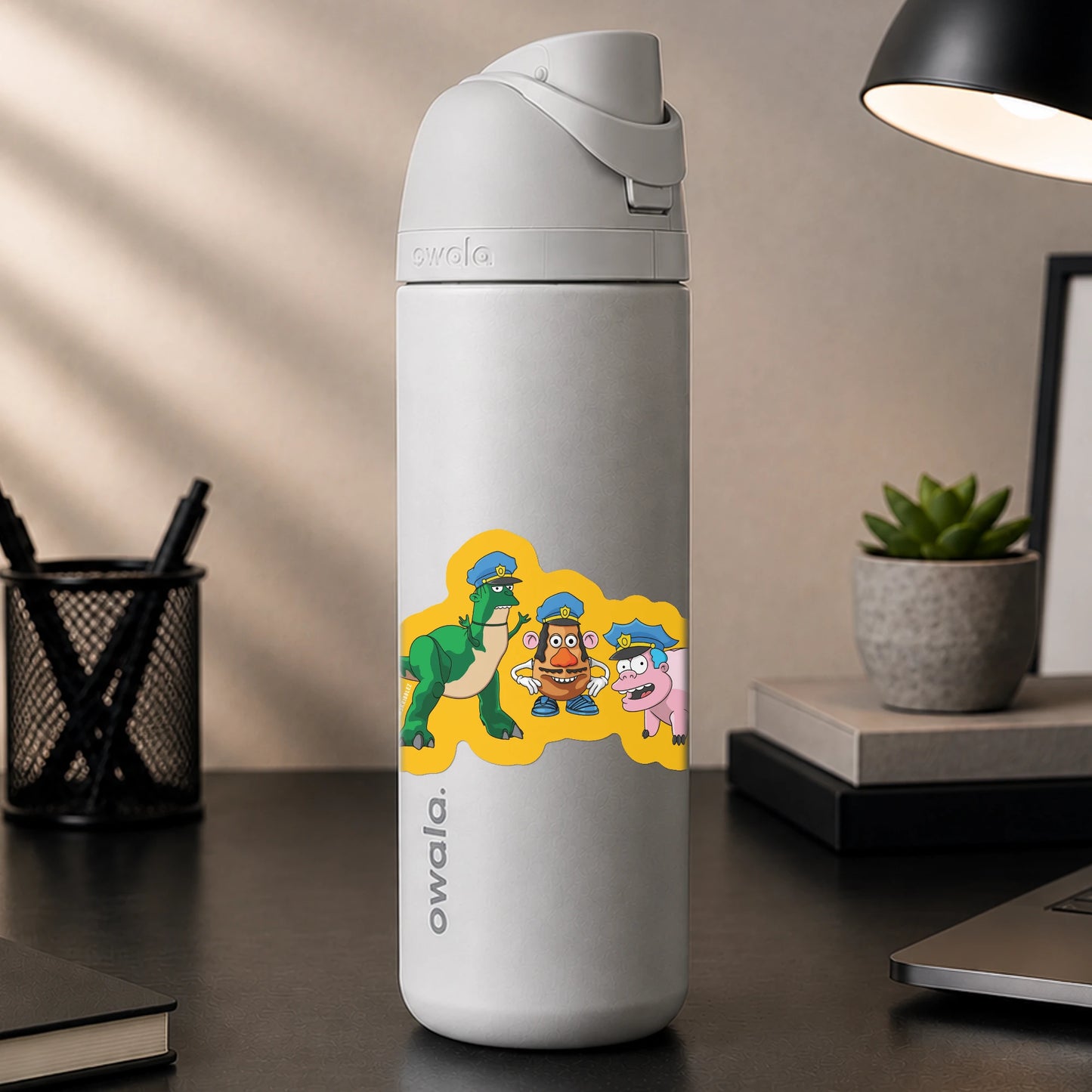 Simpsons Toy Story Police Sticker