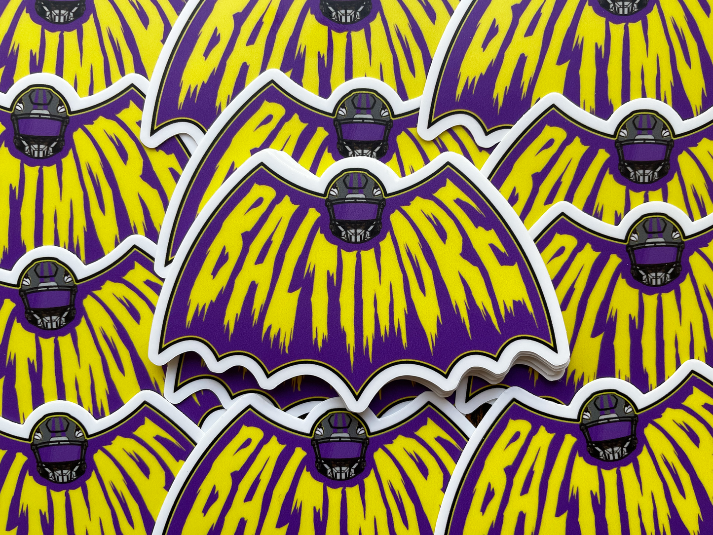 Baltimore Batman Ravens Sticker