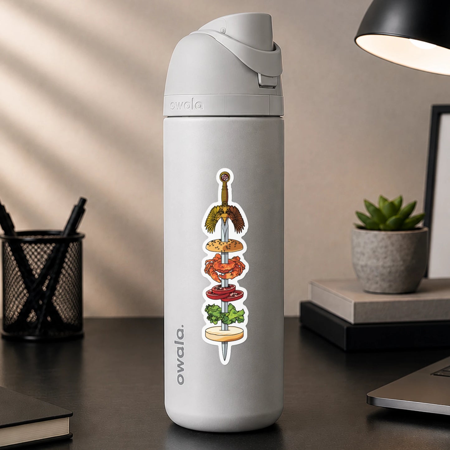 Soft Shell Crab Sandwich Sticker
