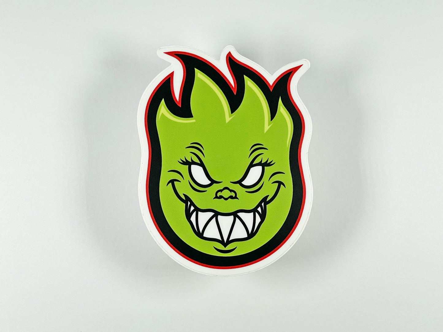 Spitfire Grinch Sticker