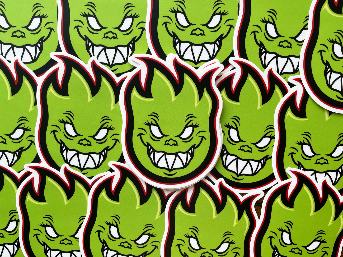 Spitfire Grinch Sticker