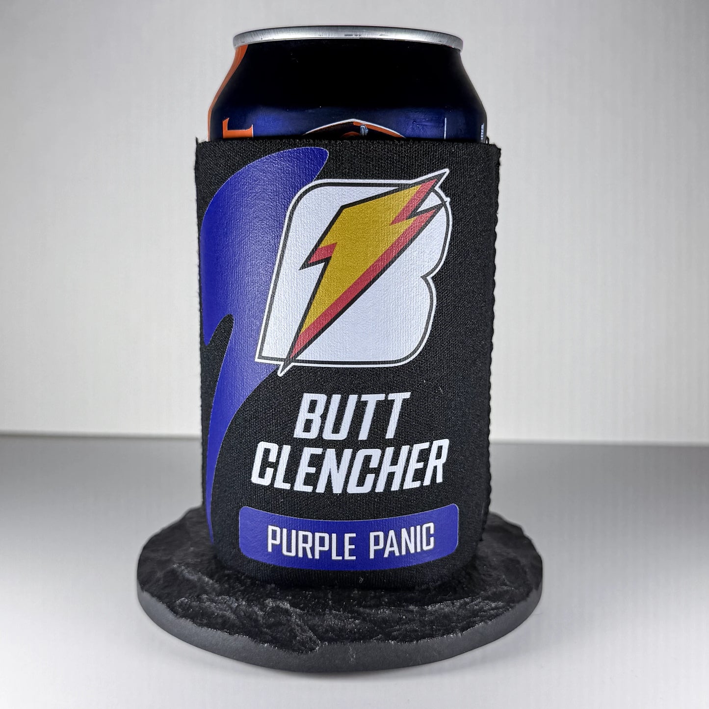Butt Clencher Can Cooler | Funny Sports Koozie