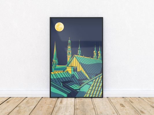 Clustered Spires of Frederick, Maryland  Print (11x17)